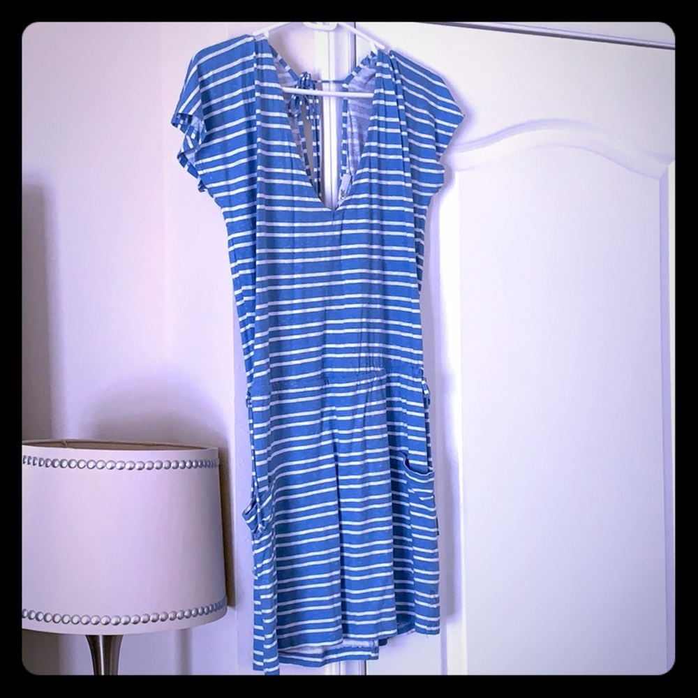 A striped Dress